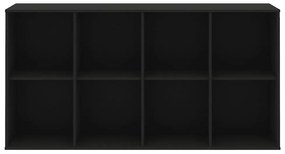 Scaffale modulare nero 136x69 cm Mistral Kubus - Hammel Furniture
