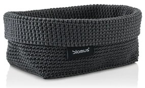 Cestino grigio scuro Corda, 11,5 x 20 cm - Blomus