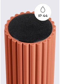 Plafoniera arancione con paralume in vetro ø 12 cm Orbital – Sollux