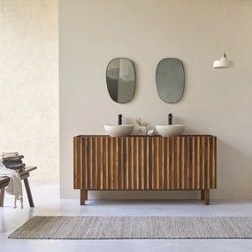 Tikamoon - Mobile per il bagno in legno di mango Milo 164 cm