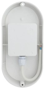 Plafoniera LED da Esterno 15W IP65 Ovale CCT - Bianco Variabile