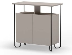 Mobile grigio-beige 80x80 cm Dilly - Marckeric