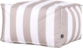 Pouf da giardino bianco e grigio – Bonami Essentials