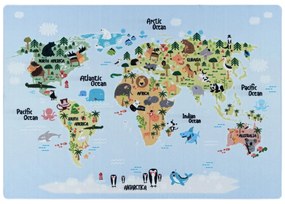 Tappeto per bambini azzurro 120x170 cm Play - Ayyildiz Carpets