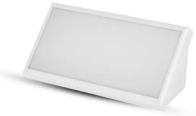 Lampada da parete LED esterna 12W 230V 6400K IP65 bianco