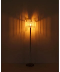 Globo 15698SM - Lampada con piedistallo GORLEY 1xE27/60W/230V oro
