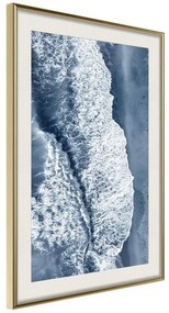 Poster  Surf  Cornice Quadri Cornice d'oro con passe-partout, Larghezza x Altezza Home decor 20x30