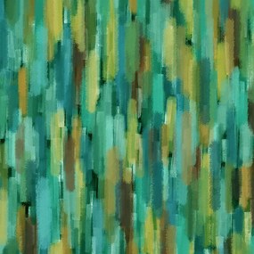 Brush-line collezione cuscini a fantasie multicolor in velluto impermeabile verde