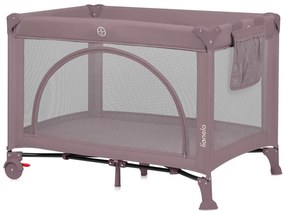 Lionelo - Lettino da viaggio LAURA Rosa Nude