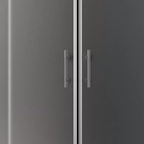 Box doccia stondato 120x90cm vetro opaco KAM-K270 - KAMALU