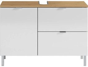 Mobile bianco sotto il lavabo in rovere 80x56 cm Mauresa - Germania