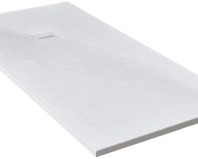 Piatto doccia MOLDCOM COMPOSITES in resina Cosmos Stone bianco L 100 x L 210 x H 4 cm opaco