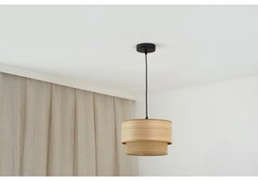 Brilagi - Lampadario Montana Boho 1xE27/15W/230V Ø 25 cm marrone/nero
