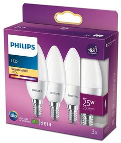 SET 3x Lampadina LED Philips B35 E14/4W/230V 2700K