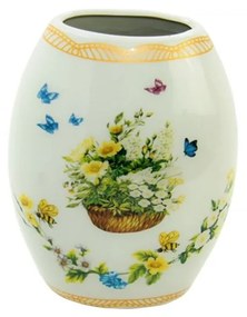 Vaso Porta Fiori Ovale Alto My Garden - Made in Italy - Royal Family