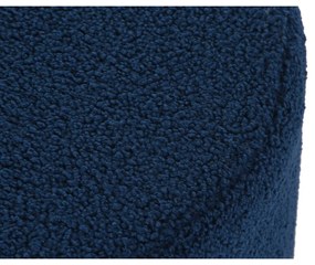 Poggiapiedi DKD Home Decor Azzurro Velluto 55 x 55 x 40 cm