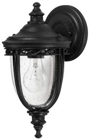 Applique classico chic da esterno FE-EB2-S-BLK nero IP44 1X E27 ELSTEAD