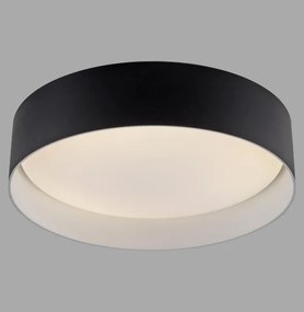 Schöner Wohnen 14593-18 - Plafoniera LED dimmerabile TAVOLI LED/10W/230V nera + telecomando