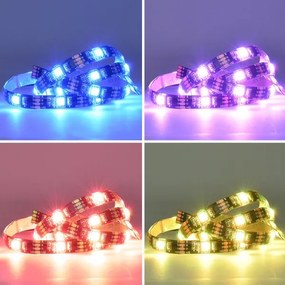 Solight WM58 - Striscia LED RGB TV 0,5m/6W/5V Wi-Fi Tuya + DO