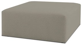 Modulo divano marrone chiaro in tessuto bouclé Roxy - Scandic