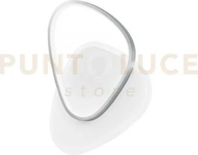 Plafoniera led ayrton tondeggiante nickel 42w 4500lm cct 3000k 4000...