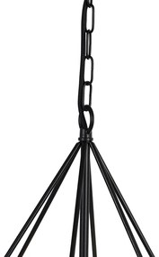 Lampada a sospensione scandinava nera - Karkass