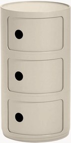 Contenitore di design con 3 cassetti Componibili, alt. 59 cm