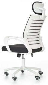 Sedia da ufficio MIRI nera/bianca