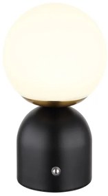 Globo 21006S - Lampada da tavolo LED dimmerabile con funzione Touch JULSY LED/2,5W/3,7V nero