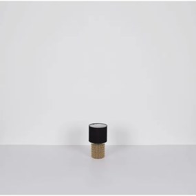 Globo 21626 - Lampada da tavolo VALENTINO 1xE14/40W/230V nero/oro