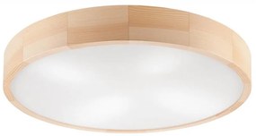 Plafoniera NATURAL 4xE27/60W/230V ø 57,5 cm pino