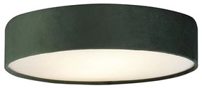 Searchlight 23298-3GR - Lampada da soffitto DRUM 3xE27/60W/230V Verde
