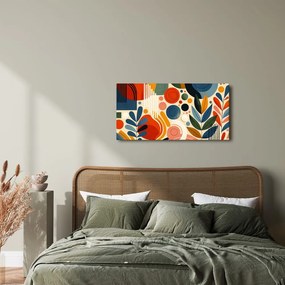 Quadro su tela – Astrazione con motivo naturale