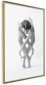 Poster  Interlaced Body  Cornice Quadri Cornice d'oro, Larghezza x Altezza Home decor 30x45