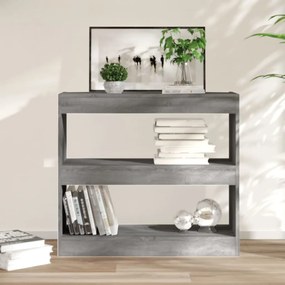 Libreria/divisorio Grigio Sonoma 80x30x72 Cm /