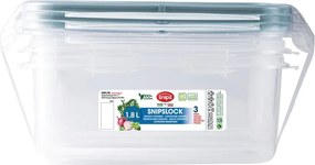Scatole per alimenti in set 3 pz Snipslock – Snips