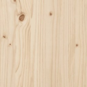 Testiera 140,5x4x100 cm in legno massello di pino