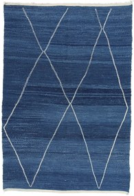 Berber Tappeto orientale 300x200 Blu (Marocco) Annodato A Mano