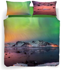 Completo Copripiumino in Cotone Northern Lights Matrimoniale