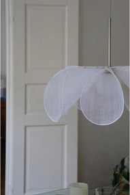 Lampadario bianco con paralume in vetro ø 75 cm Styrka – Markslöjd