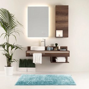 Set di 2 tappetini da bagno blu Bati - AmeliaHome