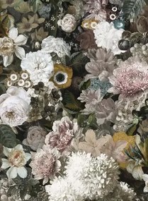 Blumen-Tapete Fullerton von Osborne & Little - Ivory/ Blush