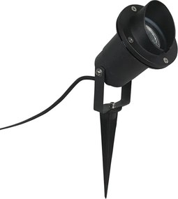 Faretto a picchetto intelligente nero IP65 con Wi-Fi GU10 - Done