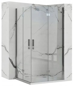 Cabina doccia Rea Molier Chrome Double 80x80