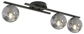Lampada da soffitto in acciaio KAIRO 3 da interno 3xE14