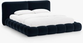Letto imbottito Solange con contenitore in velluto Magic Velvet – 160x200 cm
