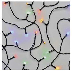 Catena LED natalizia da esterno 50xLED/5m IP44 multicolore