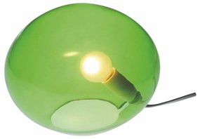 Lampada da tavolo a sfera verde Glass - SULION