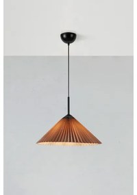 Markslöjd 108709 - Lampadario a sospensione con filo PLISADO 1xE27/40W/230V diametro 50 cm grigio
