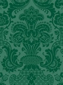 Cole & Son Carta da parati Petrouchka - Beize Green